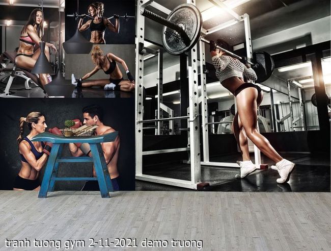 tranh tuong gym 2 11 2021 truong
